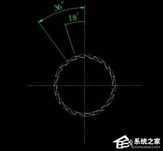 AutoCAD怎么画锯齿盘图纸？