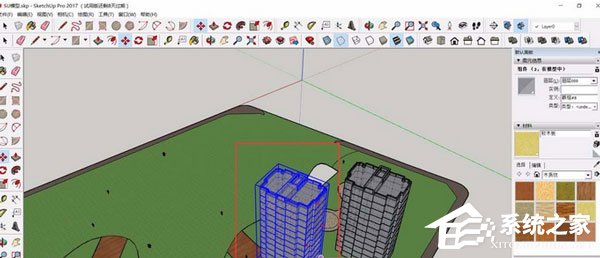 草图大师中怎么复制大块建筑物？复制大块建筑物的几个步骤