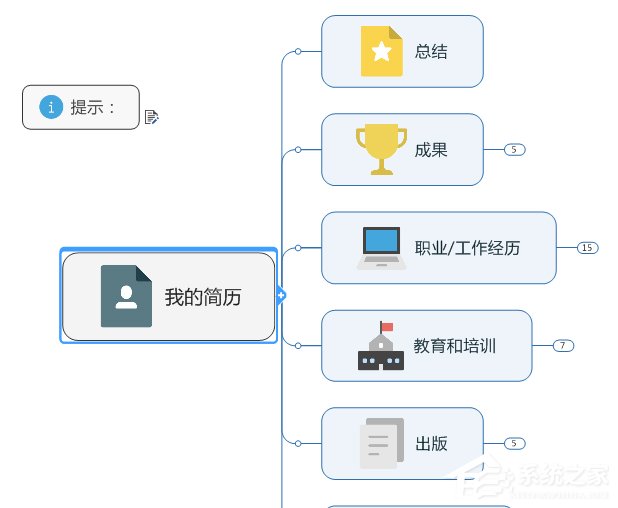 mindmanager如何制作个人简历？mindmanager制作个人简历的方法步骤