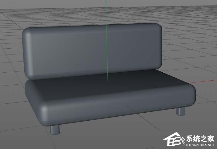 c4d如何建立沙发模型？c4d建立沙发模型的方法教程