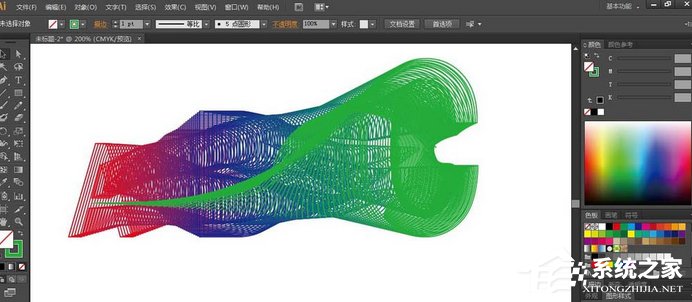 AI如何制作混合特殊效果艺术字？AI制作混合特殊效果艺术字的方法