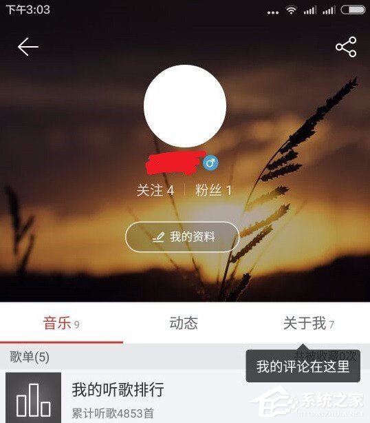 网易云音乐查看自己听歌排行的具体操作方法