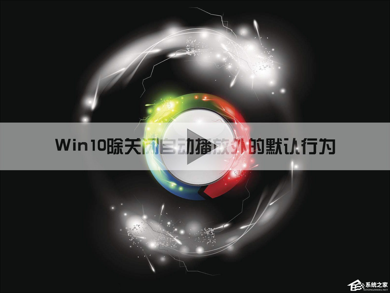 我来教你Win10系统中除了关闭自动播放以外还能设置哪些默认行为