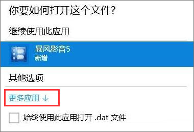 dat文件如何打开？Win10打开dat文件的方法