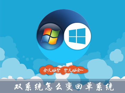 教你Win10双系统怎么变回单系统