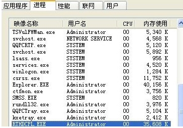 分享rthdcpl.exe是什么进程