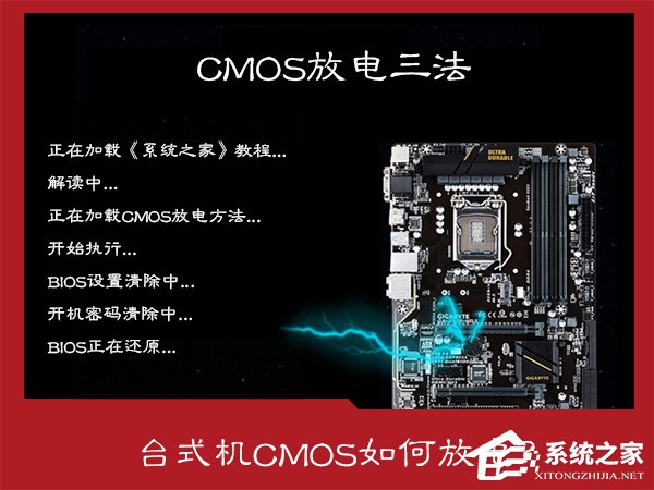 CMOS放电有什么作用？台式机CMOS放电三种方法图解