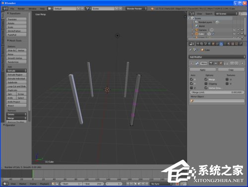 Blender八仙桌建模教程