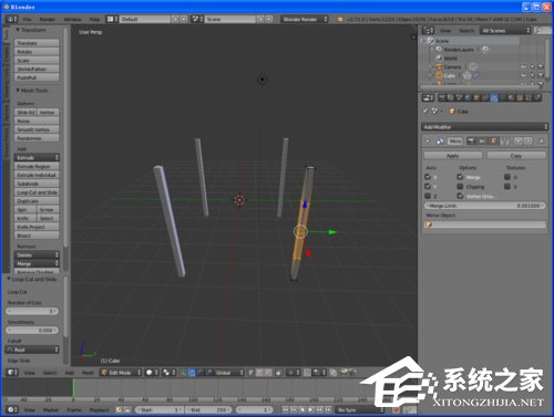 Blender八仙桌建模教程