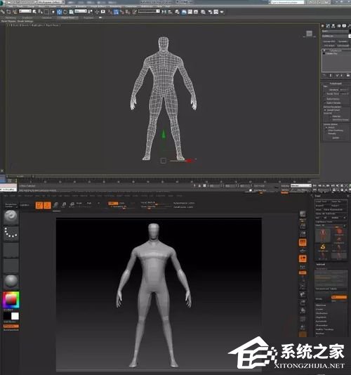 我来分享ZBrush雕刻人体教程（zbrush人头雕刻教程）