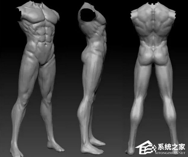 ZBrush雕刻人体教程