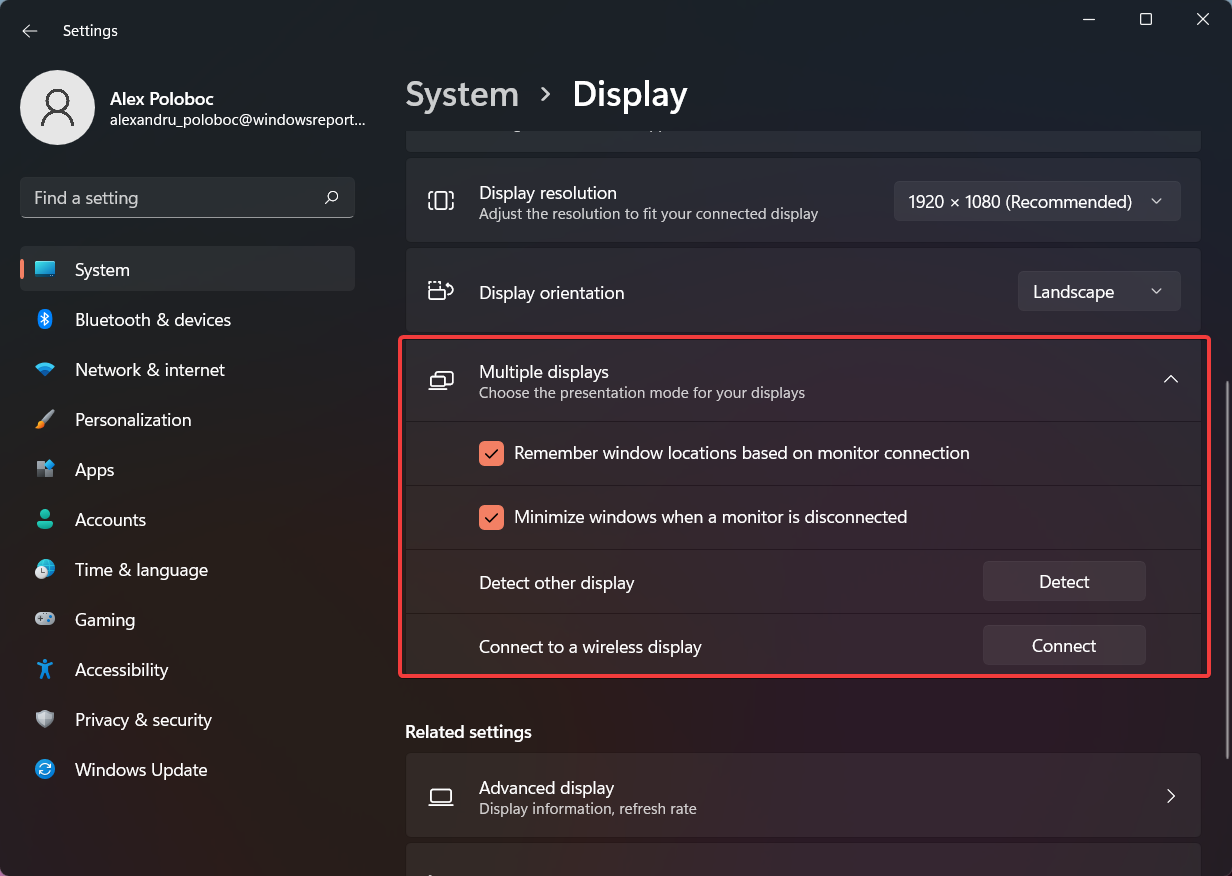 怎么在Win11所有显示器上显示任务栏时钟？