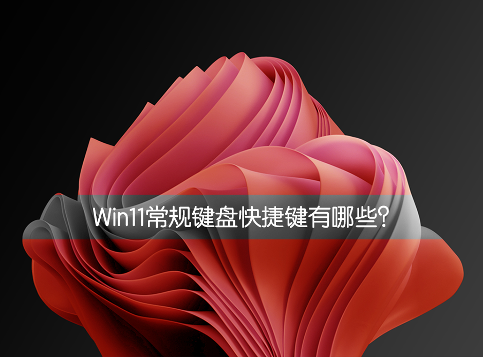 我来教你Win11常规键盘快捷键有哪些（Win11键盘快捷键）