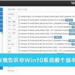 关于MSDN我告诉你Win10系统哪个版本比较好