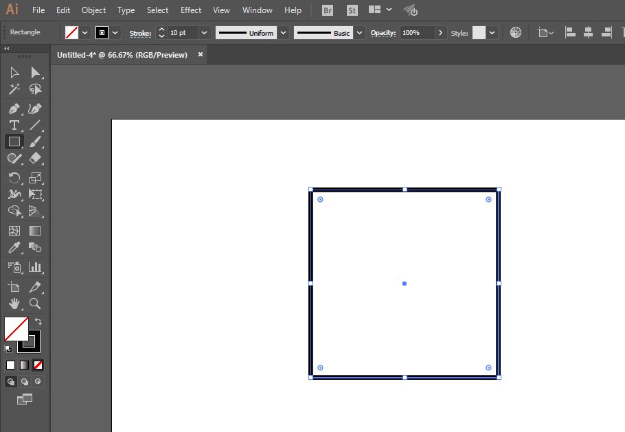 ai设计眼球扫描矢量图标具体操作方法