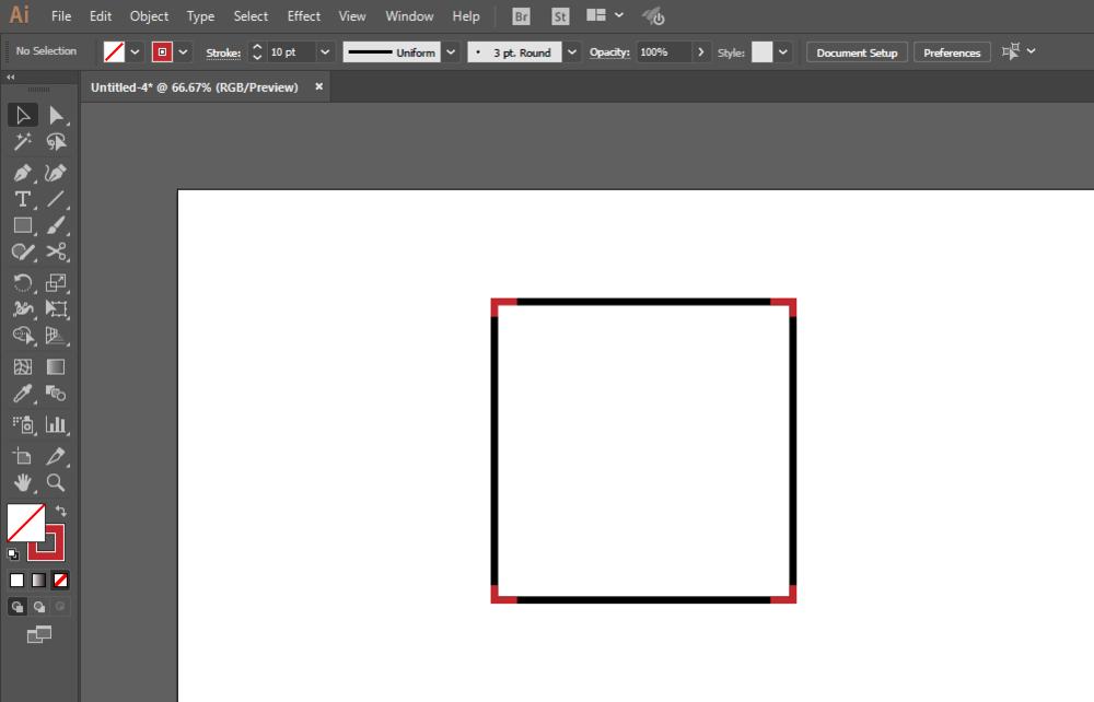 ai设计眼球扫描矢量图标具体操作方法