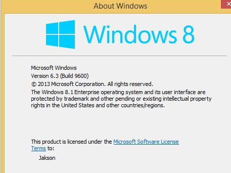 win8系统中查看windows内核版本号的具体操作方法