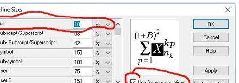 Mathtype批量更改公式具体流程介绍