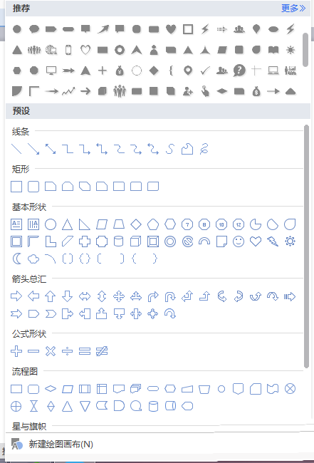 wps绘制出多边形具体操作流程