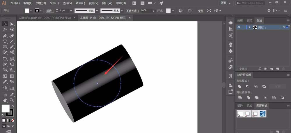 使用ai绘制立体3d物体模型具体操作方法