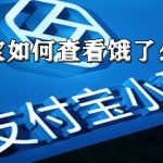 分享支付宝怎么查看饿了么订单。