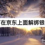 小编分享怎么在京东上面解绑银行卡。