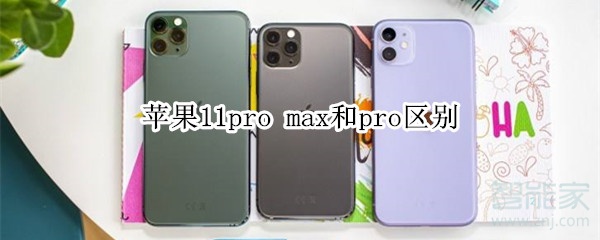 教你苹果11pro max和pro有什么区别。