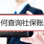 关于怎么查询社保账户。