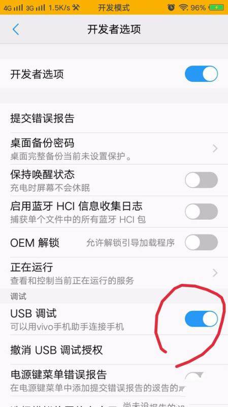 在vivox20中开启开发者选项的具体方法截图