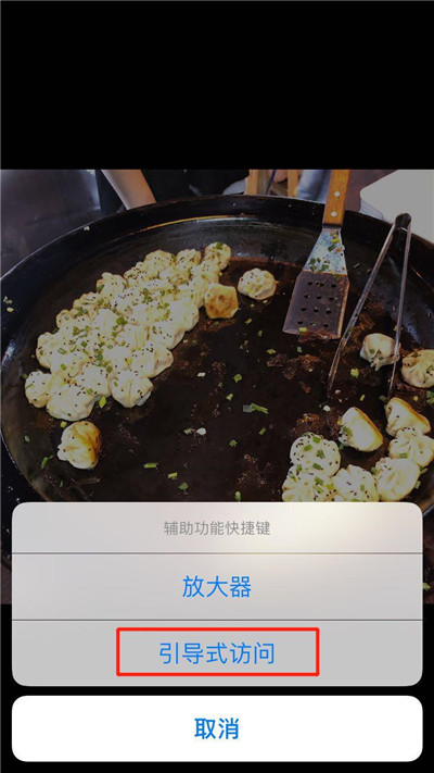 在iphonex中打开引导式访问的详细步骤截图