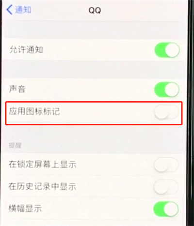 iphonexs关闭APP小红点的操作流程截图