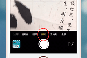 在苹果手机里使用live photo的简单操作截图