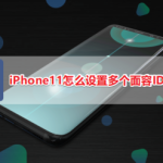 分享iPhone11如何设置多个面容ID解锁。