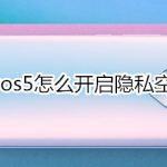 我来分享vivos5在哪打开隐私空间。