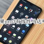 我来教你坚果pro3有没有线性马达。