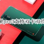 教你坚果pro3可以双卡双待吗。