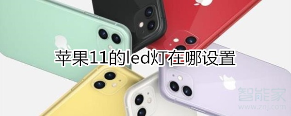 分享iphone11的led灯在什么位置。