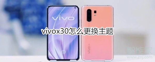 分享vivox30如何更换主题。