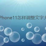 小编分享iPhone11在哪可以更改文字大小。