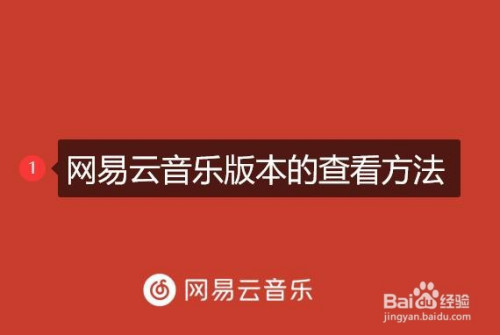 我来分享在哪里查询网易云音乐版本信息。