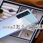 我来分享nova7返回键怎么显示。