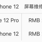 教你iphone12屏幕维修价格是多少。