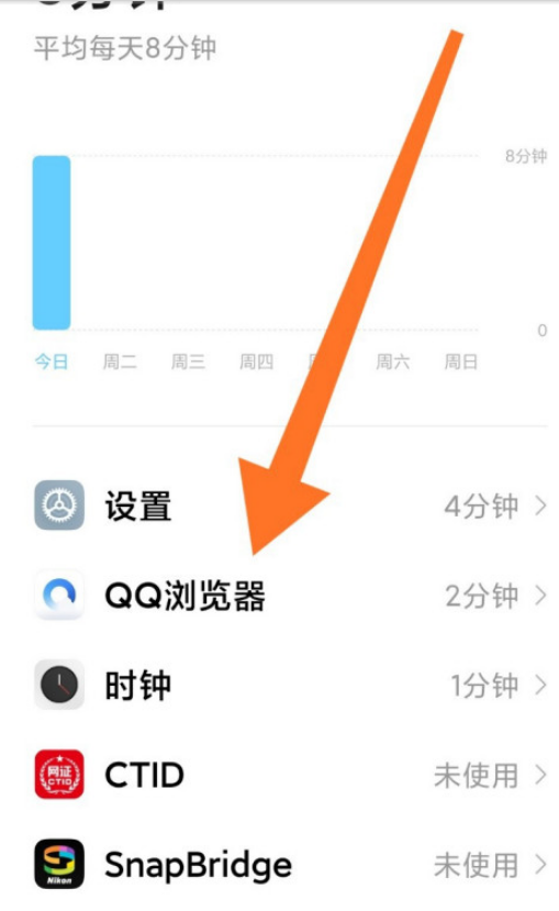 手机应用使用时长怎么查看