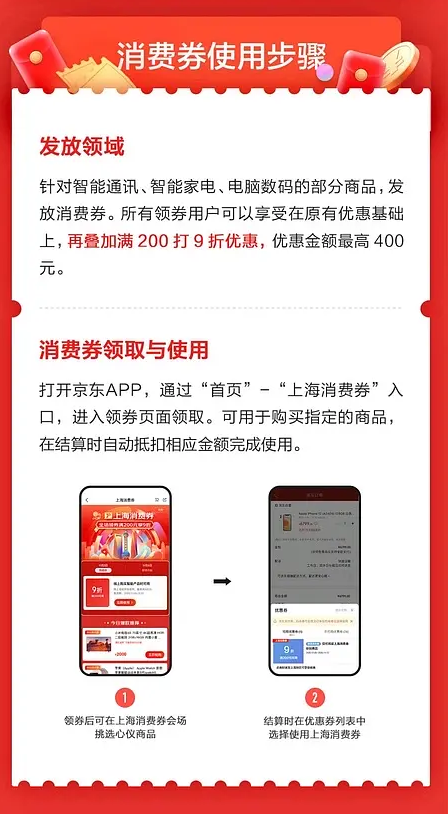 京东app上海消费券怎么领