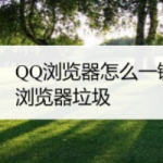 分享QQ浏览器垃圾一键清理怎么做。