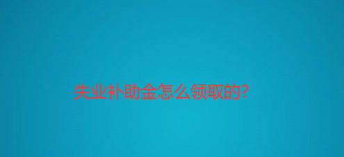 分享支付宝在哪申领失业补助金。