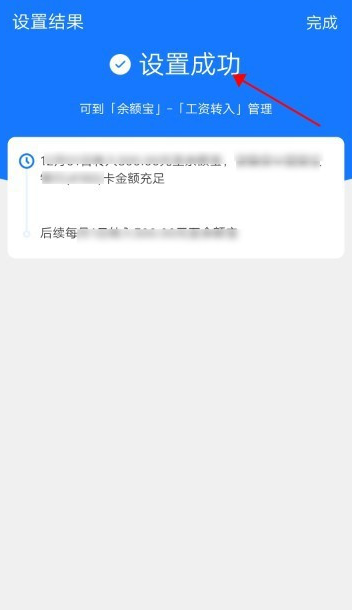 支付宝怎样启用工资定时转入功能