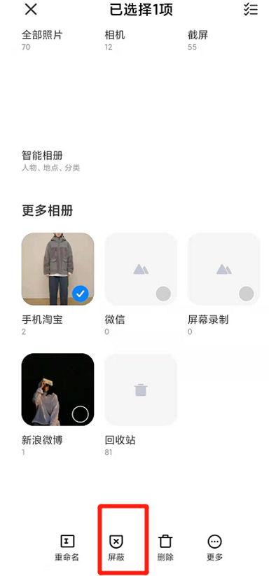 小米11去哪开启隐藏相册的功能